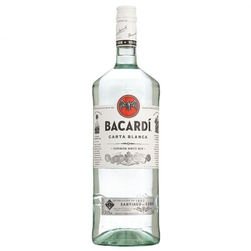 Bacardi Carta Blanca Rum 1,50L