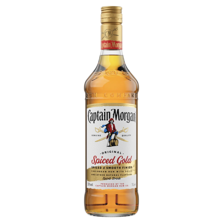 Captain Morgan Spiced Gold 1,00L